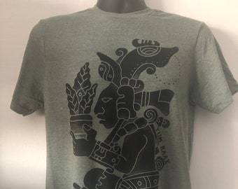 YUM KAAX T-SHIRT Yukatek Maya name for the god of the wild vegetation and guardian of its animals.