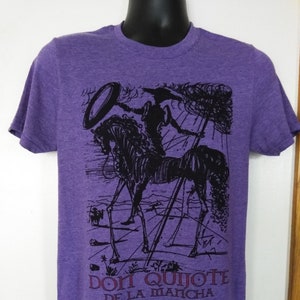 DON QUIJOTE De La Mancha. Don Quixote T-shirt SueÑos De Don Quijote,  Don Quixote Sketch by Salvador Dali.