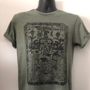 king pakal, Pacal the Great, King of Palenque shirt, el astronauta de palenque T-shirt