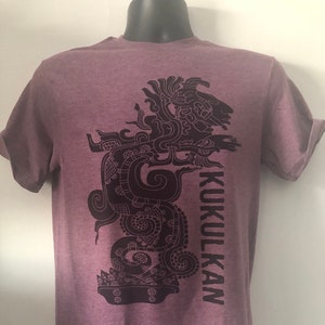 KUKULKAN T-SHIRT Kukulcan is the feathered serpent god in many Mesoamerican cultures.