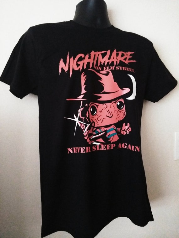 Men's Black Freddy Krueger Never Sleep Again T-shirt-3xl : Target