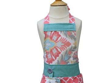 Kitchen Apron, Girls Apron, Kids Apron, Child's apron, Cooking apron, Baking apron, The Bedford Life, aprons, Foodie Gifts, Kitchenware