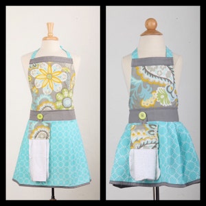 Girl's Cooking Apron Mother Daughter Aprons Baking - Etsy