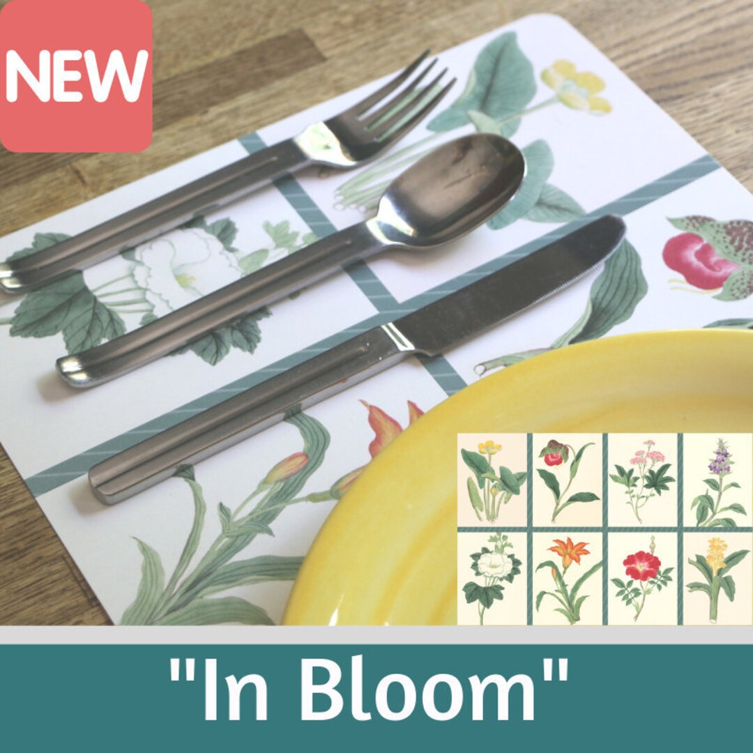 Paper Placemats Set of Placemats Disposable Placemats 24 Etsy