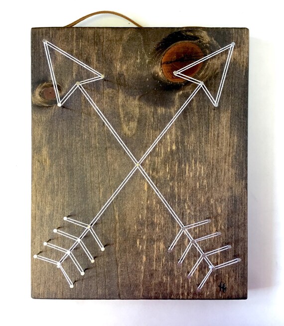 String Art Arrows Arrow String Art String Art Sign Etsy