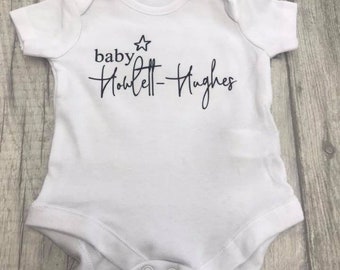 Personalised Baby Grow