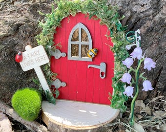 DIY Mossy Fairy Door Kit