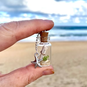 Mensaje en una mini botella