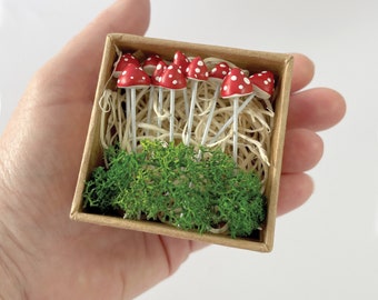 10 Toadstools - Fairy Garden Accessory