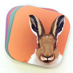 Woodland Creatures - Mr. Hare Coasters