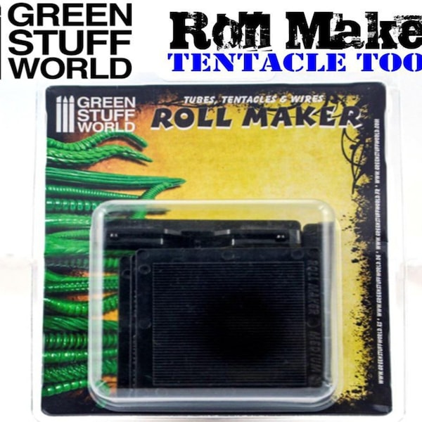 ROLL MAKER - Tool to make all kind of tubes, tentacles, & wires with all putty