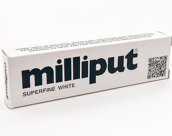 Milliput Super Fine White - Epoxy Putty 4oz (113.4 g) - Modeling fine sculpting material Modeller Epoxy Putty