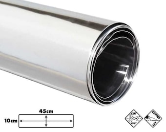 Flexible Metallfolie - Zinnfolie - 10x45cm - Hohlprägen, Prägungs, Einprägung, Hobby material