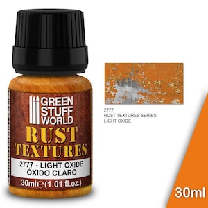 Rosttexturer - LJUS OXID ROST 30ml - pasta oxidationstextur imitationeffekt hobbymodellering kompatibel med Warhammer
