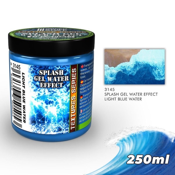 Wassereffekt-Gel - Hellblau 250ml - pasten texture einfügen warhammer 40K