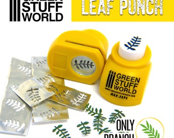 Miniature Branch Punch YELLOW - Perfect branches for your dioramas, scenery, models, leaves and foliage