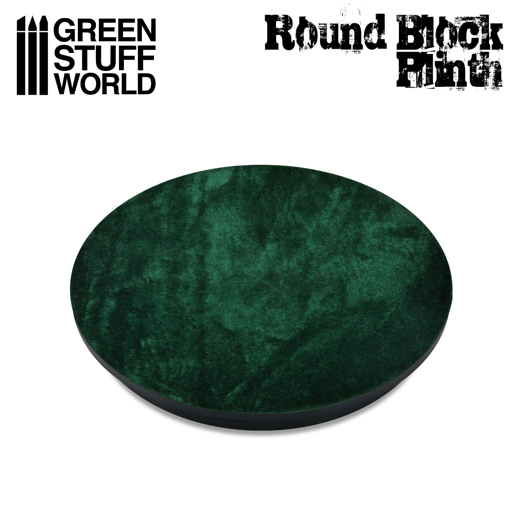 Piedistallo Espositore Ovale Nero 17x11 Cm In MDF Laccato - Green Stuff World - Foto 5