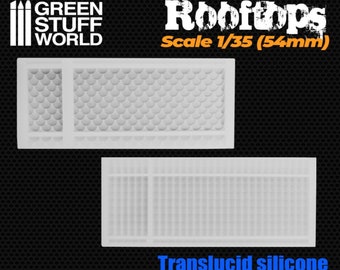 Stampi in silicone per tetti 1/35 (54mm)