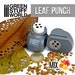 Miniature Leaf Punch GREY - Leave maker perfect leaves for your scenery, dioramas, foliage, landscapes, sceneries and miniatures 