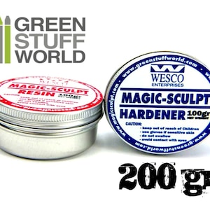 MAGIC SCULPT 200gr Modeller Epoxy Putty Clay voor het modelleren van beeldhouwkunst en restauratie afbeelding 1