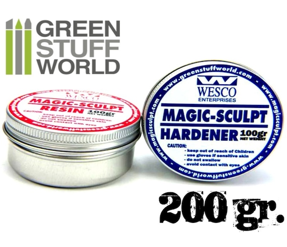 MAGIC SCULPT 200gr Modeller Epoxy Putty Clay for Modelling Sculpting Craft  and Restoration 