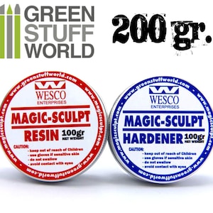 MAGIC SCULPT 200gr Modeller Epoxy Putty Clay voor het modelleren van beeldhouwkunst en restauratie afbeelding 2