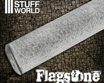 Puede incluir: Un rodillo de piedra de adoquines gris texturizado de 15 mm para crear mampostería realista en el terreno del modelo. El rodillo está hecho de plástico duradero y está diseñado para ser utilizado con una variedad de pinturas y medios.