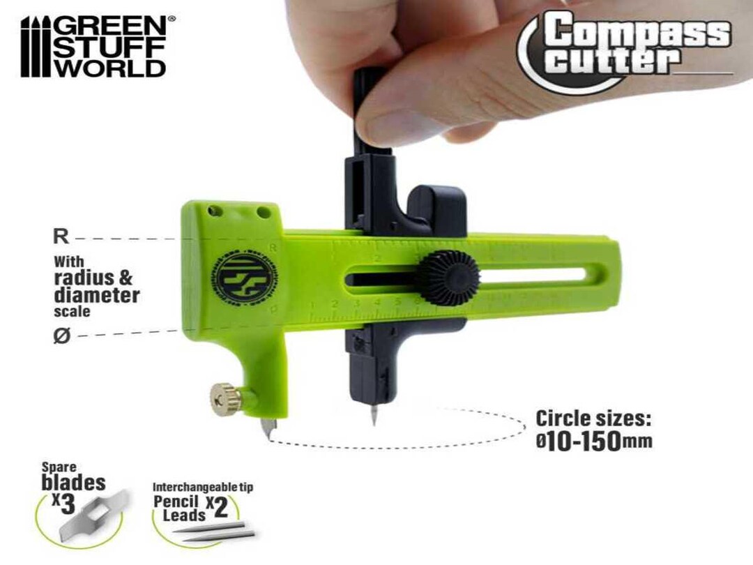 Compass Cutter - Rotary Cutter Tool for Modelling - Etsy