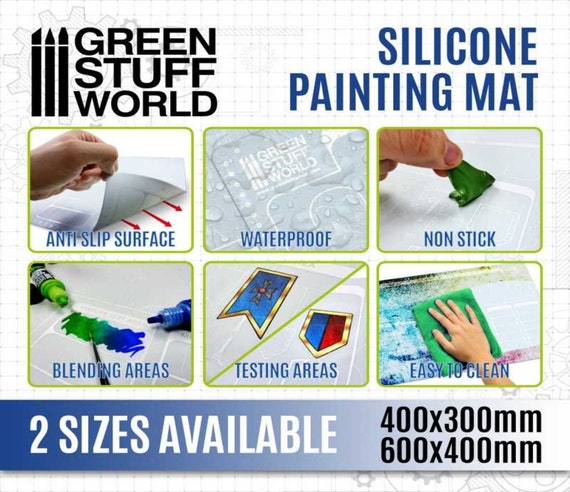 Large Silicone Painting Mat with Cup and Paint Holder Set - China Large  Painting Mat and Silicone Painting Mat price