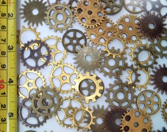 Steampunk Cogs and Gears v2 Digital Art by Bilancy Art