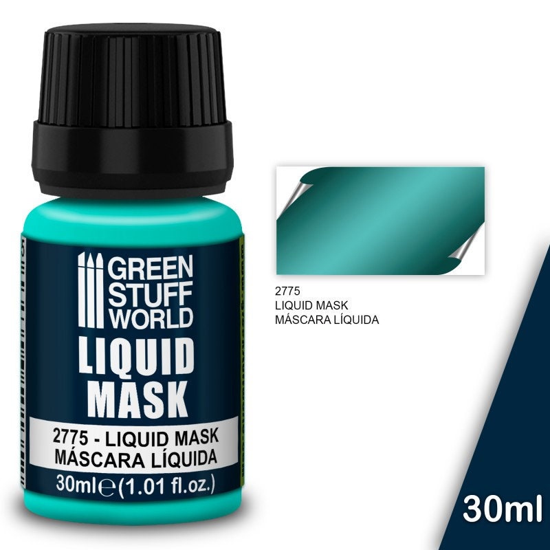 Liquid Mask 30ml - paint acrylic hobby modelling brush soluble protection  film warhammer 40K