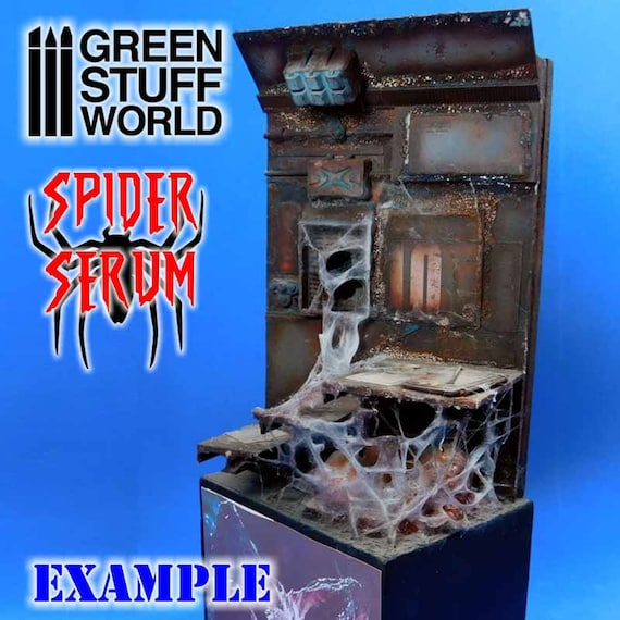 スパイダーセラム 10ml - 風景ジオラマエアブラシペイント効果のための