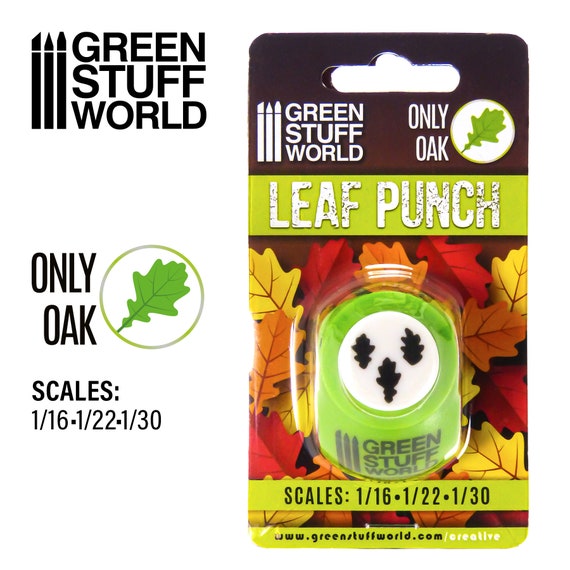 Green Stuff World: Miniature Leaf Punch - Only Oak Green Stuff World: Miniature Leaf Punch - Only Oak