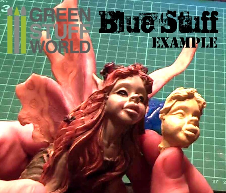 thumbnail image 2 of Greenstuff World Blue Stuff - Reusable Mold Making Putty (4 Bars) 2 of 6