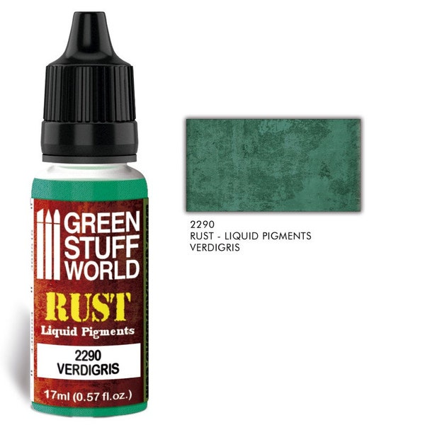 Liquid Pigments VERDIGRIS - paint effect hobby miniatures warhammer 40K