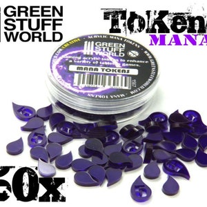 Tokens de Maná - Marcadores Juegos de Mesa Cartas - Magic Vampire Mage Wars - Materiales Recursos