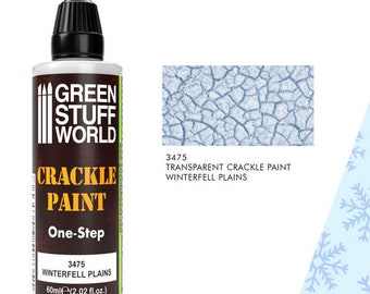 Crackle Paint - Winterfell Plains 60ml - paints warhammer 40K snow frost effect snow effect