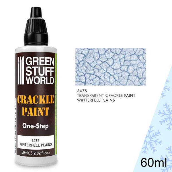 Crackle Paint - Winterfell Plains 60ml - paints warhammer 40K snow frost effect snow effect