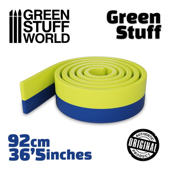 Green Stuff Putty 36'5 Inches 92cm Modeller Epoxy Putty Kneadatite