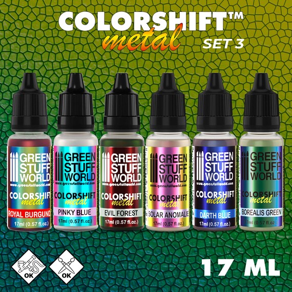 Set 3 Chameleon Paints Brush And Airbrush Acrylic - Chameleon Color Shift Paint Set 3 Chameleon Paints Brush And Airbrush Acrylic - Chameleon Color Shift Paint