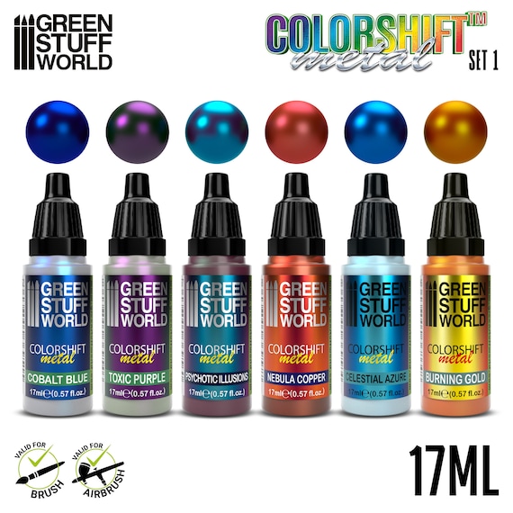 Chameleon Color-Shifting Iridescent Acrylic Paint 12-Piece