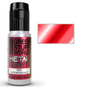 Metal Filters - Red Interference - paint effect hobby brush airbrush miniatures acrylic