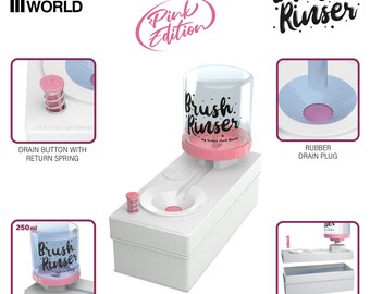  Green Stuff World Brush Rinser 11792 - Pink Edition : Arts,  Crafts & Sewing