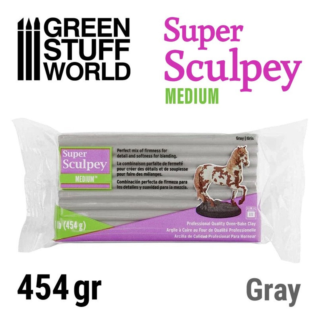 Super Sculpey MEDIUM Blend 1 Pound 454gr. Oven Bake Sculpting Polymer Clay  -  Israel