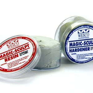 MAGIC SCULPT 200gr Modeller Epoxy Putty Clay voor het modelleren van beeldhouwkunst en restauratie afbeelding 4