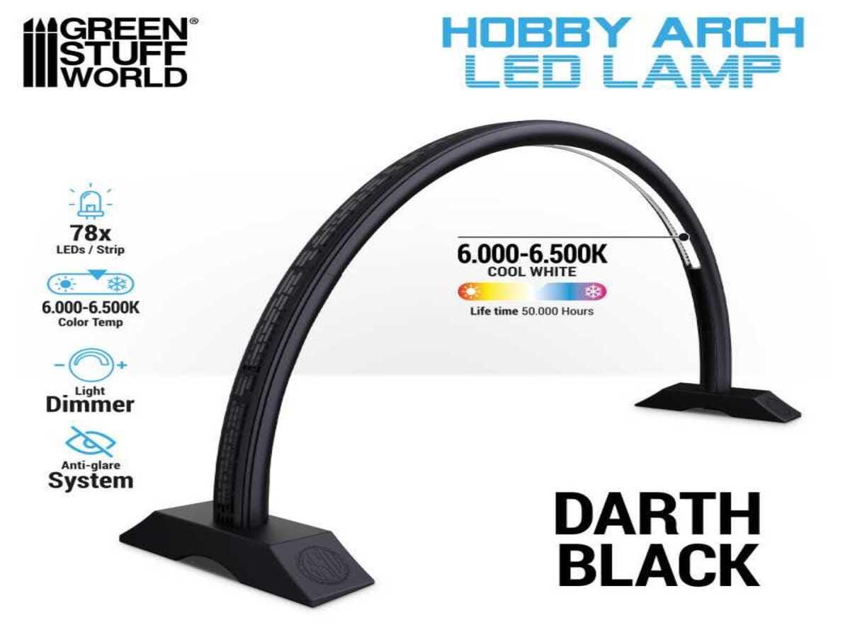 Modelling Lamp Hobby Arch LED Lamp - Darth Black - Modelling Craft and Restoration ...