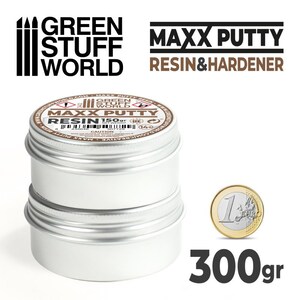 MAXX PUTTY 300gr - Modeller Epoxy Putty Clay for modelling sculpting craft and restoration image 3