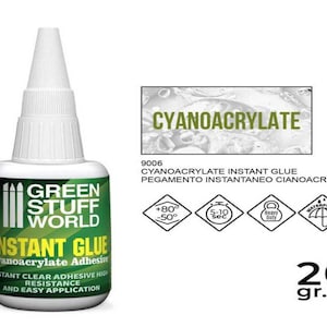 Cyanocrylaatlijm EXTRA 20 gr. met precisielijmtips: superlijmtype