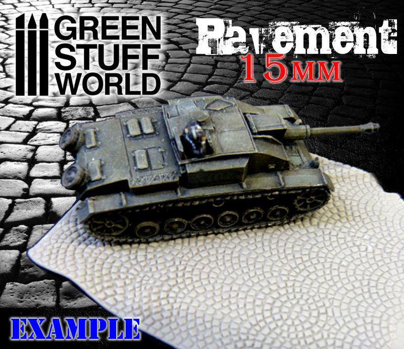 Rullo Strutturale Per Modellismo – Pavimentazione Arco, Scale 1:56, 1:35, Stampa 3D PLA+ - 2