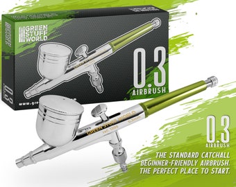 Dual-action GSW Airbrush 0.3mm, Airbrusing painting tools, model color, brush, modelling, Hobby